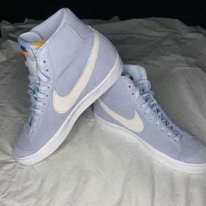 Nike Blazer ‘77 Mid Suede Hydrogen Blue Sz 9.5 M